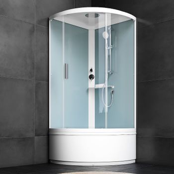 Душевая кабина AM.PM X-Joy 90х90 W88C-401A-090WT без гидромассажа — фото 1, Душевые кабины