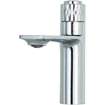 Смеситель для раковины Orange Push M01-021cr Хром — фото 1, Смесители для раковины