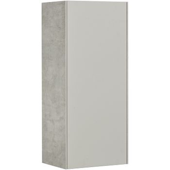 Подвесной шкаф Aquaton Сохо 35 1A258403AJ9A0 Слэйт Галька серая — фото 1, Шкафы для ванной