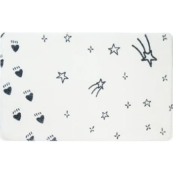 Коврик для ванной комнаты Fixsen Teddy Sky 50x80 FX-6001S Белый — фото 1, Коврики для ванной комнаты