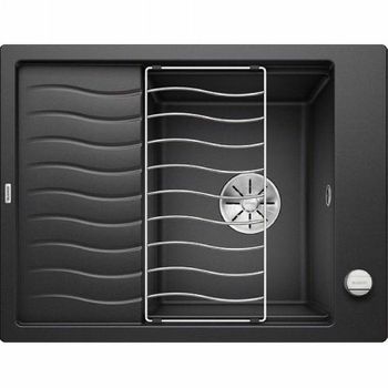 Кухонная мойка Blanco Elon 45S 524814 Антрацит — фото 1, Кухонные мойки