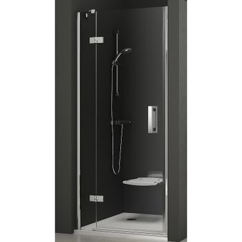 Душевая дверь Ravak Smartline SMSD2-100 В L 0SLABA00Z1 профиль Хром стекло Transparent — фото 1, Распашные душевые двери