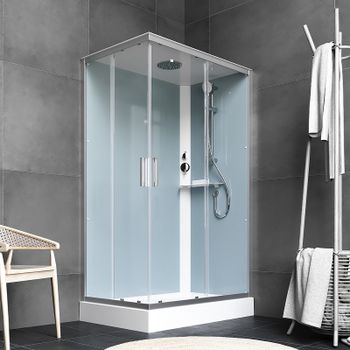 Товар: Душевая кабина AM.PM Gem 120х90 W90C-404-12090MT без гидромассажа - фото 1 Душевая кабина AM.PM Gem 120х90 W90C-404-12090MT без гидромассажа — фото 1, Душевые кабины