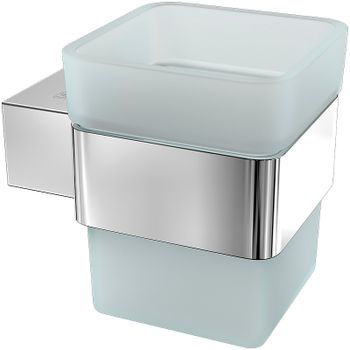Стакан для зубных щеток Lemark Smooth Line 9731013 Хром — фото 1, Стаканы для зубных щеток