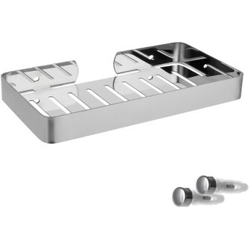 Металлическая полка Fixsen Hotel FX-31003R Хром — фото 1, Полки для ванной и душа