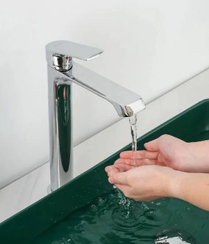 Смеситель для раковины Frap H71 F1071-2 Хром — фото 7, Смесители для раковины