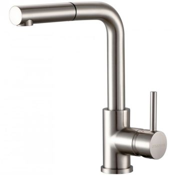 Смеситель для кухни Paulmark Kassel Ka214311-NI Никель — фото 1, Смесители для кухни