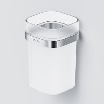 Стакан для зубных щеток AM.PM Func A8F34300 Хром — фото 3, Стаканы для зубных щеток