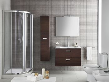 Тумба под раковину Roca Victoria Nord 60 ZRU9000027 подвесная Венге — фото 3, Тумбы под раковину