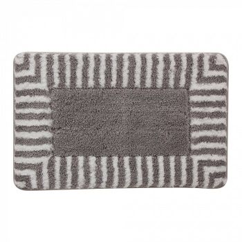 Коврик для ванной комнаты Iddis Basic B02M580i12 500x800 Серый — фото 1, Коврики для ванной комнаты