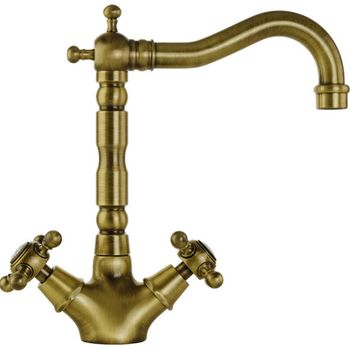 Смеситель для раковины Migliore Revival 19492 Бронза — фото 2, Смесители для раковины