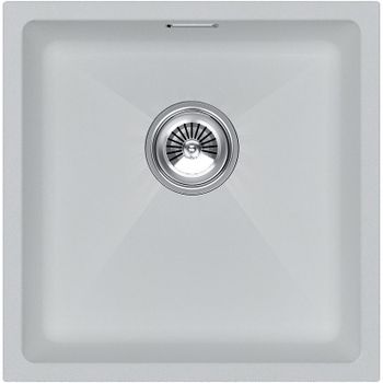 Кухонная мойка Paulmark Lumi 45 UNI LU45-WH Белая — фото 1, Кухонные мойки