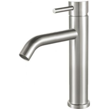 Смеситель для раковины Aquanet Steel AF210-10S Сатин — фото 1, Смесители для раковины