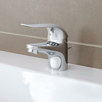 Смеситель для раковины Grohe Euroeco 23262000 Хром — фото 2, Смесители для раковины