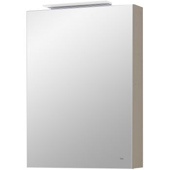 Зеркальный шкаф Roca Oleta 50 L A857643515 с подсветкой Капучино — фото 1, Зеркальные шкафы в ванную