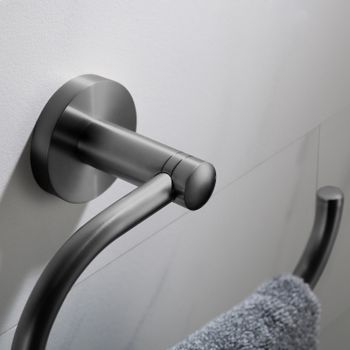 Полотенцедержатель Timo Saona 13050/18 Черное золото — фото 3, Полотенцедержатели