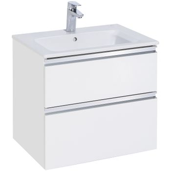 Тумба под раковину Roca The Gap 60 A857397806 подвесная Белый глянец — фото 5, Тумбы под раковину