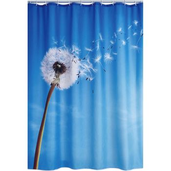 Товар: Штора для ванны Ridder Summer Day 180х200 42203000 Синяя цветная - фото 1 Штора для ванны Ridder Summer Day 180х200 42203000 Синяя цветная — фото 1, Шторы для ванной