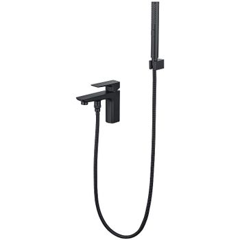 Смеситель на борт ванны Aquatek Вега AQ1044MB Черный матовый — фото 2, Смесители на борт ванны