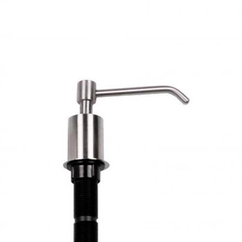 Товар: Диспенсер для жидкого мыла Nofer 03102.S встраиваемый Матовая нержавеющая сталь - фото 3 Диспенсер для жидкого мыла Nofer 03102.S встраиваемый Матовая нержавеющая сталь — фото 3, Диспенсеры для жидкого мыла