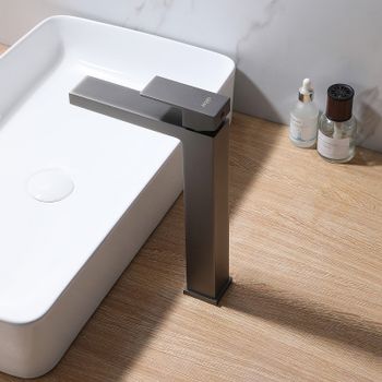 Смеситель для раковины Abber Daheim AF8211NG Никель — фото 2, Смесители для раковины