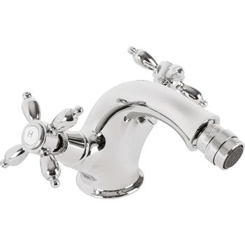 Смеситель на биде Cezares Nostalgia-BS1-01 Хром — фото 1, Смесители для биде