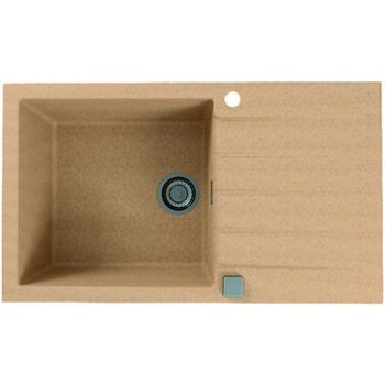 Кухонная мойка Alveus Granital Cadit 40 Beige G55 860x500 1132029 Бежевая — фото 1, Кухонные мойки