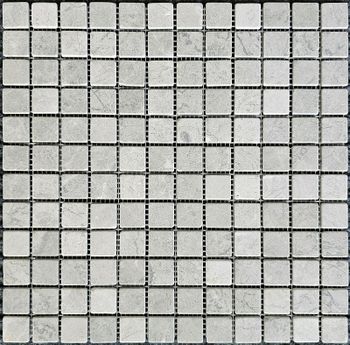 Каменная мозаика Pixmosaic Tundra Grey PIX 329 30,5x30,5 см — фото 1, Мозаика