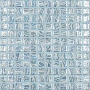 Стеклянная мозаика Vidrepur Glitter Sky №7801 на сетке 25x25 см — фото 1, Мозаика