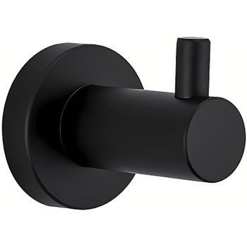 Крючок Frap F302 F30205 Черный матовый — фото 1, Крючки для полотенец