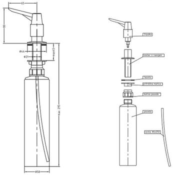 Товар: Дозатор для моющего средства Alveus Classic Chr-P 1016099 Хром - фото 3 Дозатор для моющего средства Alveus Classic Chr-P 1016099 Хром — фото 3, Дозаторы для кухонных моек
