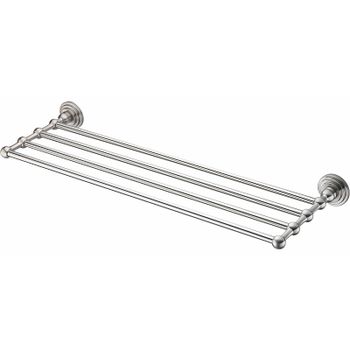 Полка для полотенец WasserKRAFT Ammer K-7011 Хром матовый — фото 1, Полки для полотенец