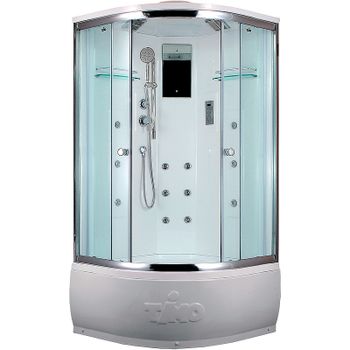Душевая кабина Timo Lux 100x100 T-7700 с гидромассажем — фото 1, Душевые кабины