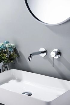 Смеситель для раковины Aquatek Европа AQ1313CR Хром — фото 3, Смесители для раковины