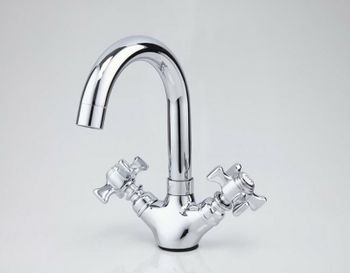 Смеситель для раковины Frap H24 F1324 Хром — фото 3, Смесители для раковины