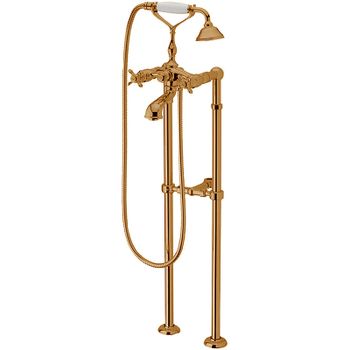 Смеситель для ванны Webert Ottocento OT720801065 Бронза — фото 1, Смесители напольные