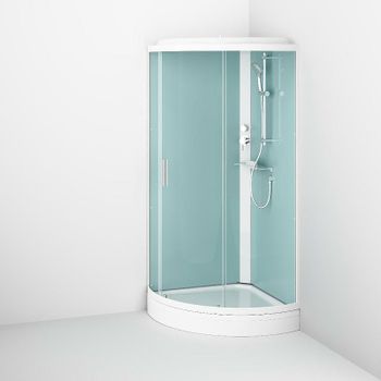 Душевая кабина AM.PM X-Joy 90х90 W88C-401-090WT без гидромассажа — фото 4, Душевые кабины