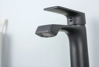 Смеситель для раковины Frap H71-6 F1071-6 Черный матовый — фото 5, Смесители для раковины