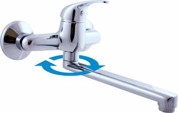 Смеситель для раковины Rav Slezak Sazava SA001.5/23 Хром — фото 1, Смесители для раковины