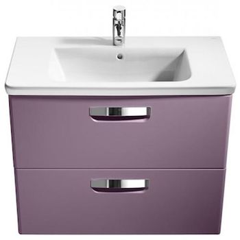 Тумба под раковину Roca The Gap 70 ZRU9302741 подвесная Фиолетовая — фото 2, Тумбы под раковину