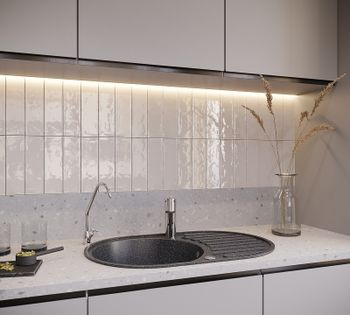 Кухонная мойка Domaci Бьелла DMC-18L DMC-18L-308 Черная — фото 3, Кухонные мойки