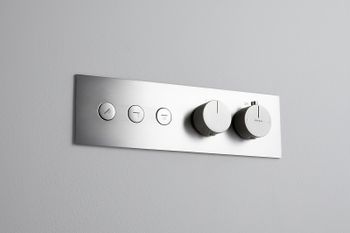 Смеситель для душа Allen Brau Liberty 5.33003-BN с термостатом Никель брашированный — фото 11, Смеситель для душа