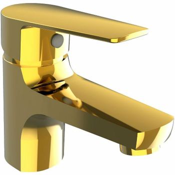 Смеситель для раковины Orange Loop M26-021gd Золото — фото 1, Смесители для раковины