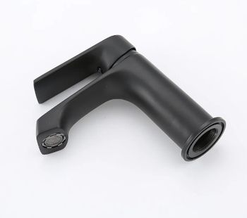 Смеситель для раковины Frap H71-6 F1071-6 Черный матовый — фото 2, Смесители для раковины