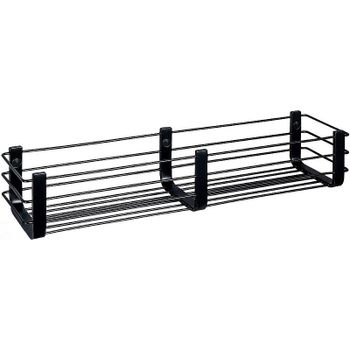 Полка корзина Colombo Design Angolare B9633.NM Черный матовый — фото 1, Полки для ванной и душа