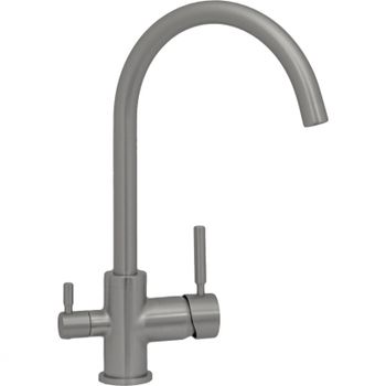 Смеситель для кухни Seaman Barcelone SSL-5385-MS Никель — фото 1, Смесители для кухни