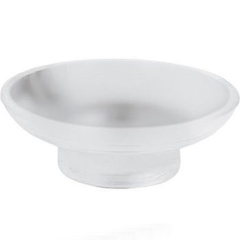 Мыльница Remer SQ ACGL10SU Белая — фото 1, Мыльницы