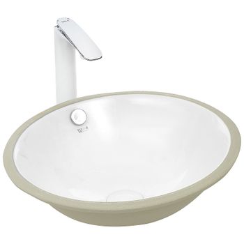 Раковина WeltWasser Deilbach 6028 43 10000004602 Белый глянец — фото 1, Раковины встраиваемые снизу