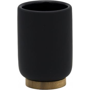 Стакан для зубных щеток Ridder Fancy 2126110 Черный — фото 1, Стаканы для зубных щеток