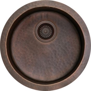 Кухонная мойка Seaman Natural Genova SMC-460E-Antique.A Темная медь — фото 1, Кухонные мойки